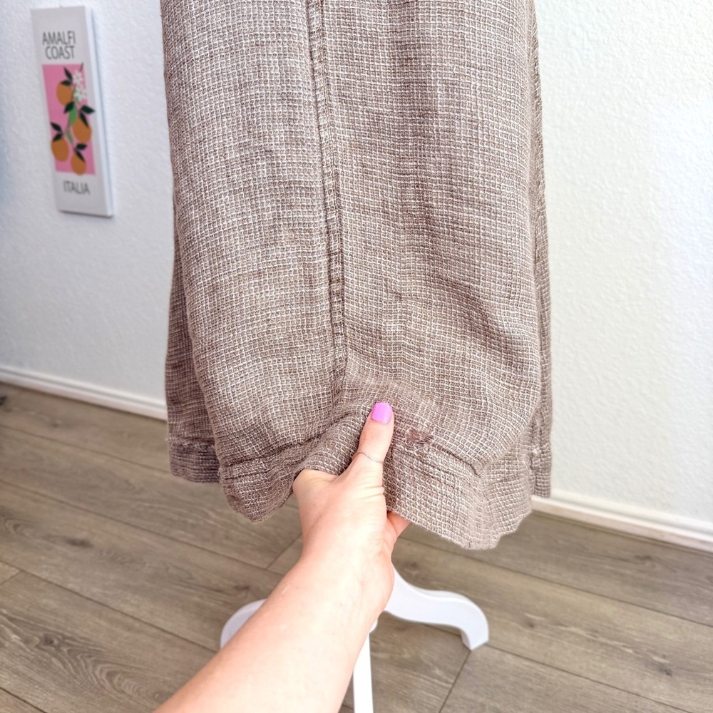 Flax Brown Midi Dress - Picture 7 of 12